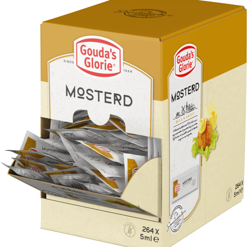 Mosterd sachets Gouda Glo  264x5gr.