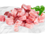 Spekblokjes Gerookt 8x8x8mm vacuum 1kg