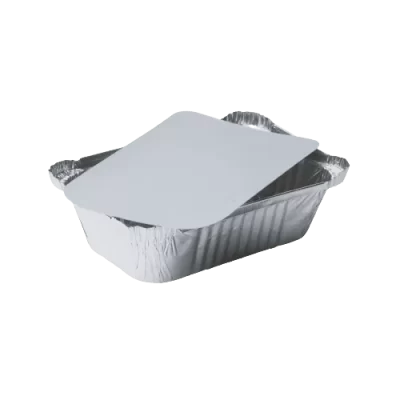Alu BAk Deksel 1 Lt. 100St. - Afbeelding 1