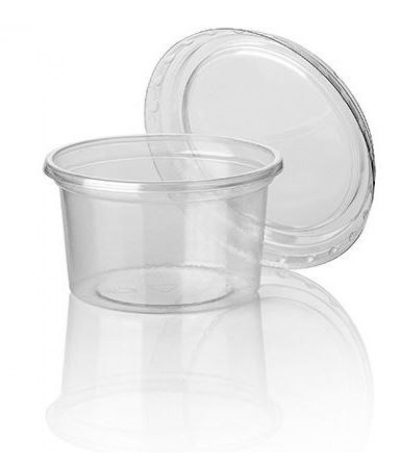 D.P Sausbakjes+D 80CC Transp. PET 10x100st COMBI - Afbeelding 1