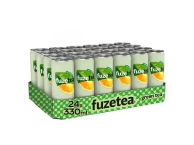 FUZE TEA BLIK GREEN 24X33ML - Afbeelding 1