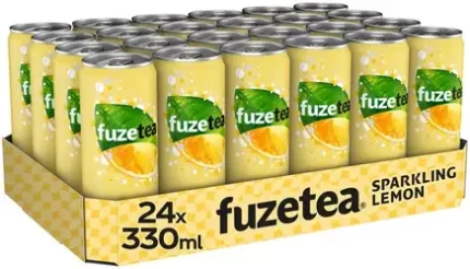 FUZE TEA SPARKLING SINANSAPPLE 24X33ML.