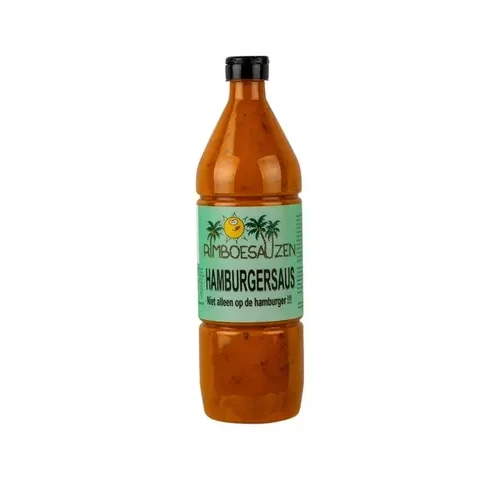 Hamburger Saus 800ml Rimboe