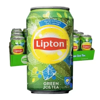 LIPTON GREEN ICE TEA 24X33CL - Afbeelding 1