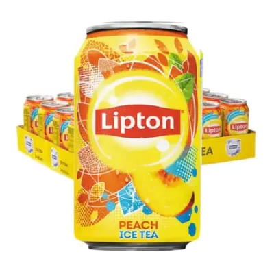 LIPTON PEACH ICE TEA 24X33CL - Afbeelding 1