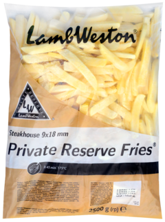 LAMB WESTON F69 P.R. Steakhouse Frites 9/18 DV 4x2,5kg