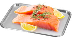 Wilde Zalmfilet zonder huid 140-160-180-200g DV 1kg