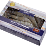 B.Tiger Garnalen m.kop/m.schaal 8/12 DV 1kg