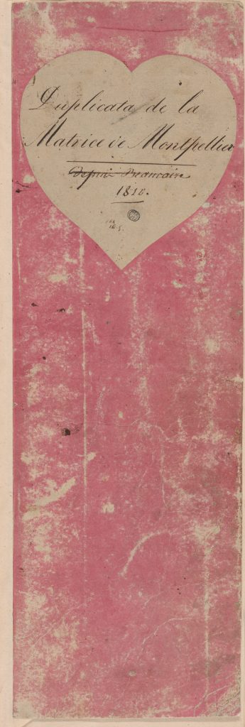 Copy of the Goods of Montpellier