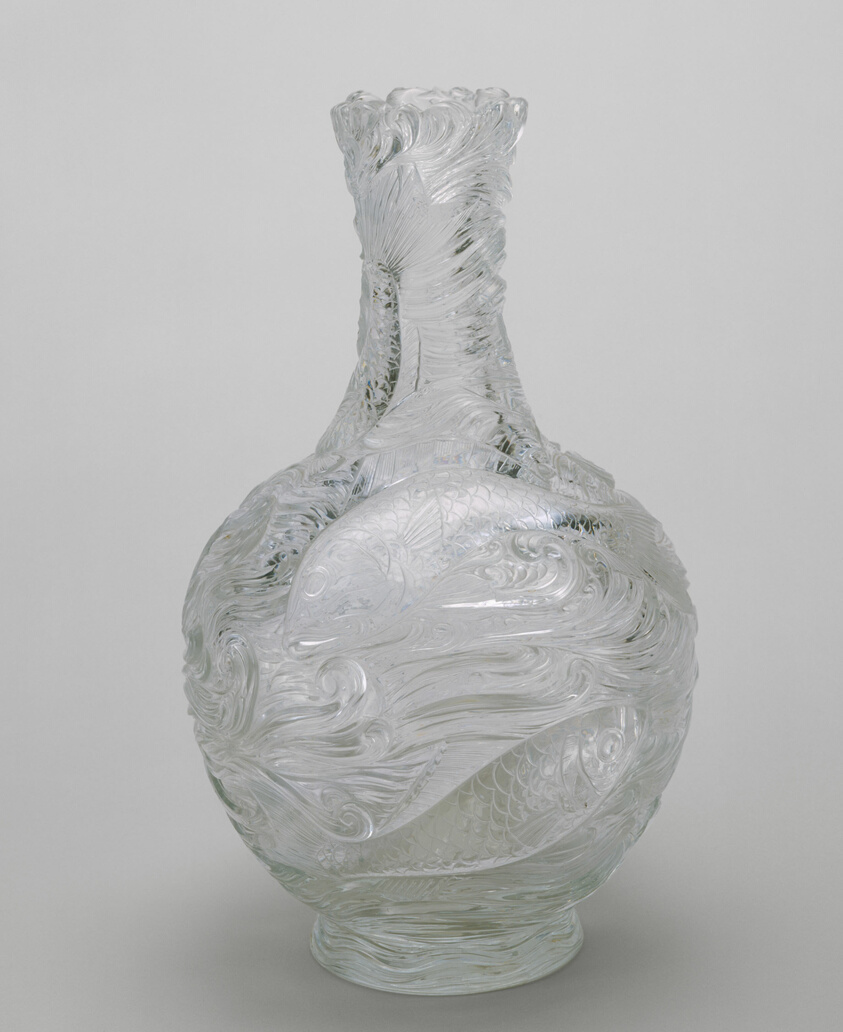 "Rock Crystal" Vase