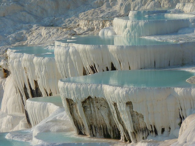 Calcium Pools Terraces Tourist Attraction World Heritage Site