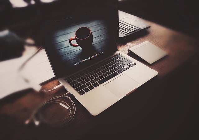 Computer Business Marketing Workspace