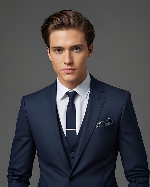 Elegant Man Model Fashion
