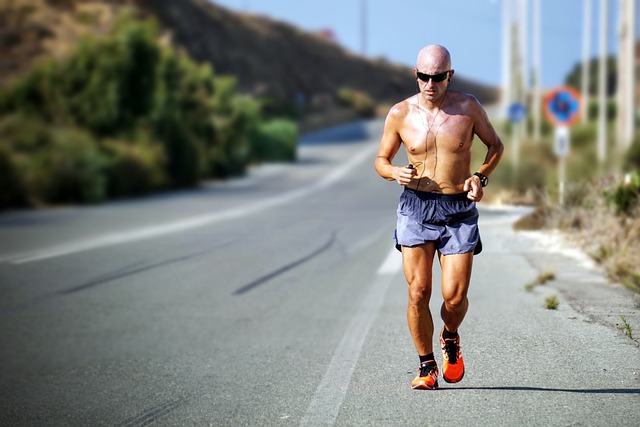 Man Jogging Exercise Fitness — Sports & Fitness | RESIMLAND