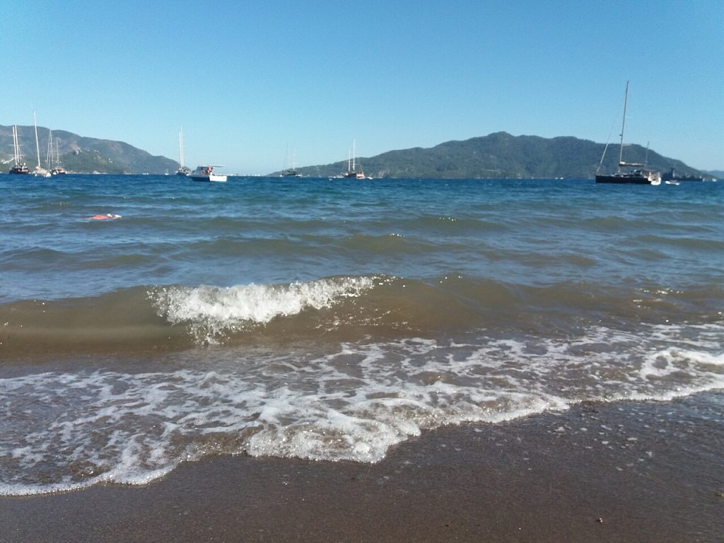 Marmaris Beach Turkey. Colour Of Water In Sea — Home & Living | RESIMLAND