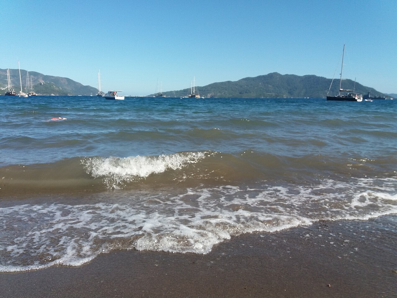Marmaris Beach Turkey. Colour Of Water In Sea — Home & Living | RESIMLAND