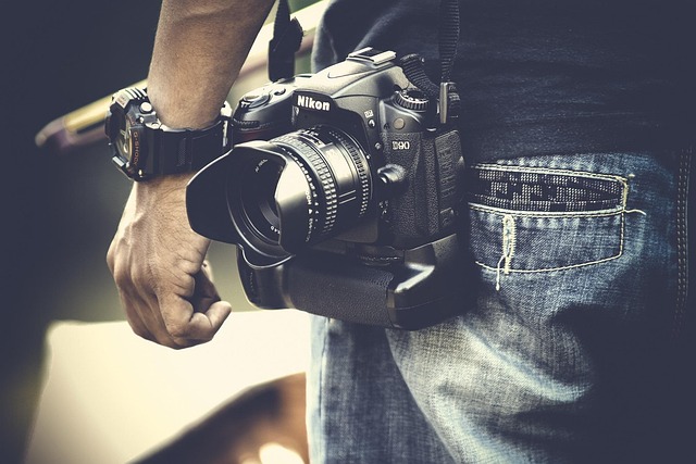 Nikon Man Casio Jeans