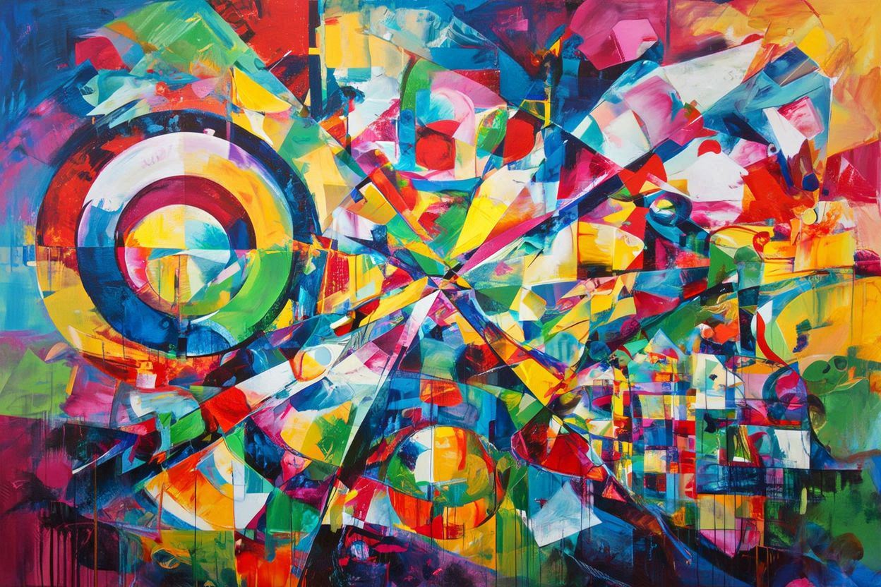 ChaoticHarmony explosion in post-painter abstraction (MAI-Image-1)