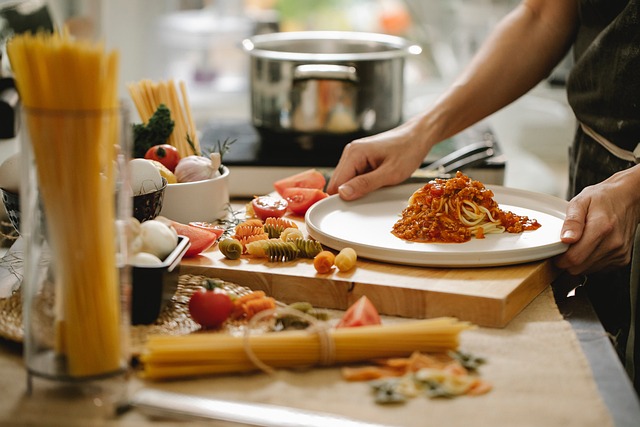 Spaghetti Pasta Cooking Kitchen
