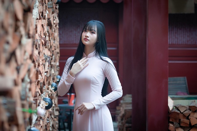 Woman Aodai Beauty Fashion