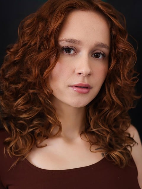 Woman Portrait Curly Hair Beauty